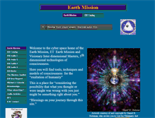 Tablet Screenshot of earth-mission.info